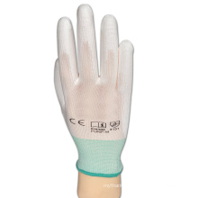 China Supplier Durable Polyester Liner Machine Use Hand PU Coating Gloves